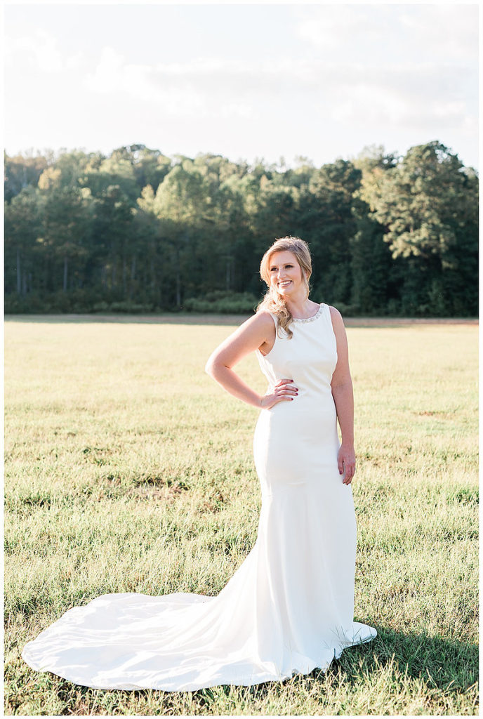 Maureen Pavilion at Carriage Farm Raleigh Bridal Session
