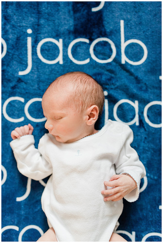 Baby Jacob Raleigh Newborn Session Puppy Nursery 