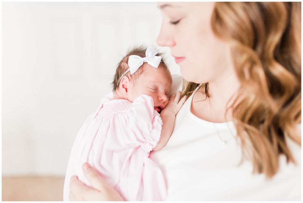 Baby Caroline Raleigh Lifestyle Newborn Session